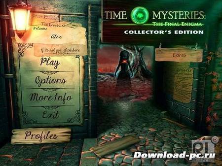 Time Mysteries 3: The Final Enigma Collector's Edition (2013/Eng)