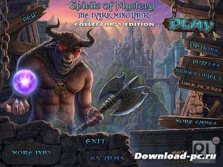 Spirits of Mystery 3: The Dark Minotaur Collector's Edition (2012/Eng)