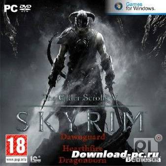 The Elder Scrolls V: Skyrim (v.1.9.32.0.8 + 4 DLC) (2011/RUS/RePack by Fenixx)