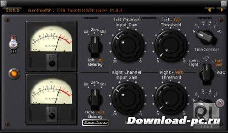 OverTone DSP FC70 v1.0.1 Win/OSX