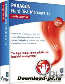 Paragon Hard Disk Manager 12 Professional 10.1.19.16240 English | Russian + Boot Media Builder