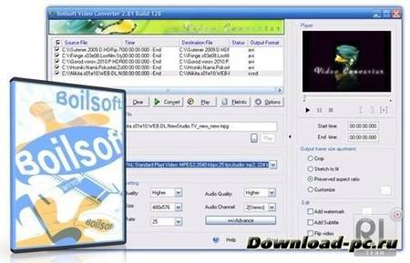 Boilsoft Video Converter 3.02.5