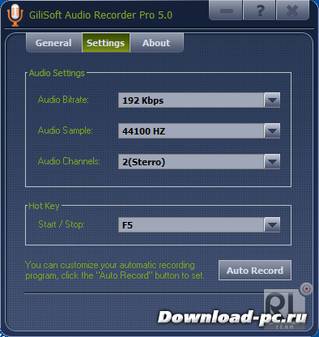 GiliSoft Audio Recorder Pro 5.0 Retail