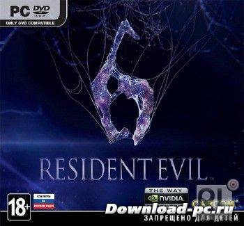 Resident Evil 6 + DLC (2013/RUS/ENG/MULTI9/Steam-Rip от R.G. Pirats Games)