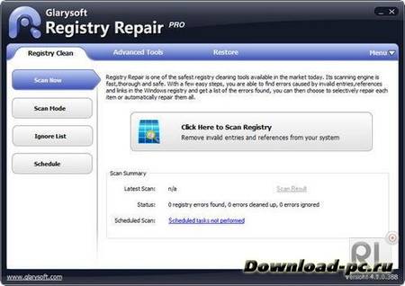 Glarysoft Registry Repair Pro 4.1.0.388