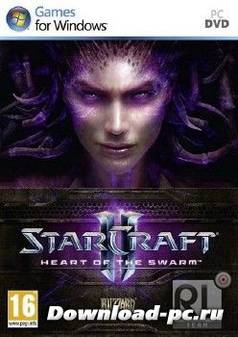 StarCraft II: Heart of the Swarm (2013/RUS/Clone DVD)