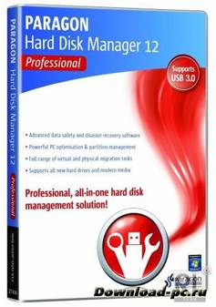 Paragon Hard Disk Manager 12 Professional 10.1.19.15839 (WinPE/Linux) RUS