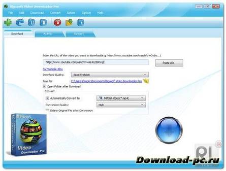 Bigasoft Video Downloader Pro 1.2.23.4815