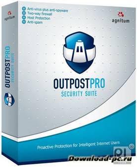 FREE KEY Outpost Security Suite Pro 8.0 -1 ПК/1 год