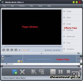 4Media Movie Editor 6.6.0.20120823