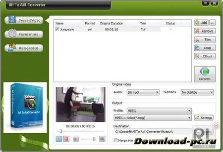 OpoSoft All To AVI Converter 8.5