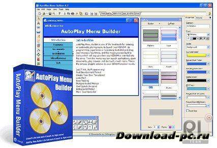AutoPlay Menu Builder 7.0 Build 2185 + Rus