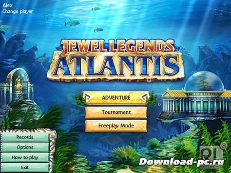 Jewel Legends 2: Atlantis (2013/Eng) Beta