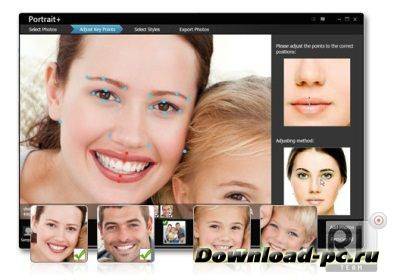 ArcSoft Portrait+ 1.5.1.159 Plug-in for Photoshop + Rus