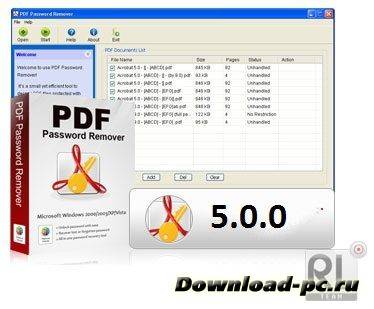 PasswordUnlocker PDF Password Remover 5.0.0