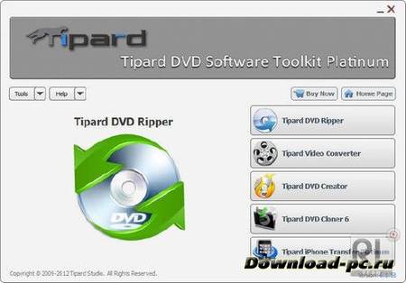 Tipard DVD Software Toolkit Platinum 6.1.58.9310 + Rus