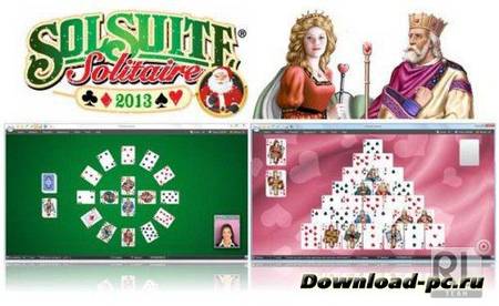 SolSuite Solitaire 2013 v13.00 + graphics pack 2013 (2012/Rus/Eng/PC) Portable by goodcow