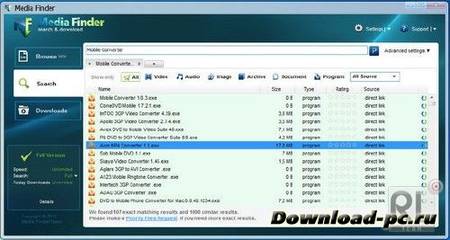 Media Finder 1.0.9.38 Full Edition