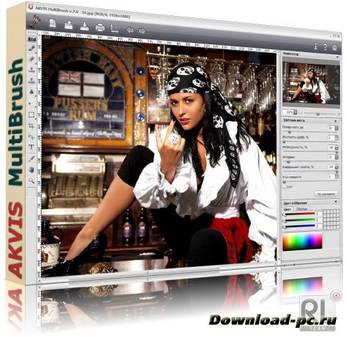 AKVIS MultiBrush 7.0.1503 ML/Rus for Adobe Photoshop