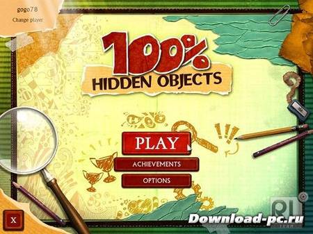 100% Hidden Objects (2013/Eng)